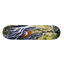 葛飾北斎 Kirifuri Wasserfall Hokusai Skateboardbretter