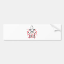 0001 Pinstripe Etiqueta De Parachoque