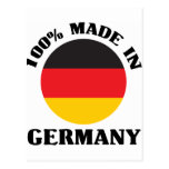 ! 00% machte in Deutschland Postkarten