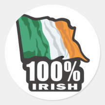 100% Iren/St Patrick Tag Sticker