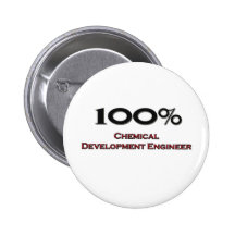 100 Prozent-chemischer Entwicklungs-Ingenieur Anstecknadel
