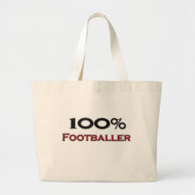 100 Prozent-Fußballspieler Einkaufstasche