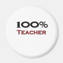 100 Prozent-Lehrer Magnete