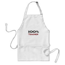 100 Prozent-Lehrer Schürze