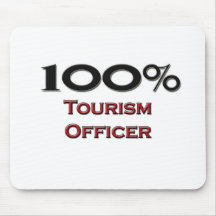 100 Prozent-Tourismus-Offizier Mauspads