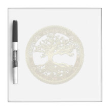[11] Goldener keltischer Baum des Lebens Memoboards