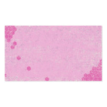 124 GRUNGE HOT PINK GEOMETRIC SHAPES CLUSTERS GRUN BUSINESS CARD TEMPLATE