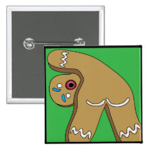 12 Farts vom Weihnachtslebkuchen Buttons