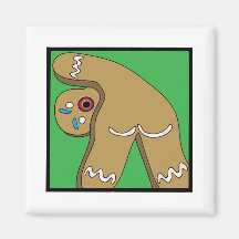 12 Farts vom Weihnachtslebkuchen Magnete