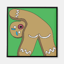 12 Farts vom Weihnachtslebkuchen Magnete