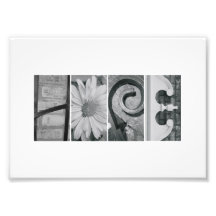 12x18 Alphabet-Buchstabe-Fotografie-Hoffnungs-Druc