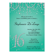 12x18 Aqua-aquamariner Diamant-Bonbon 16 Geburtsta