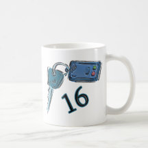 16. Geburtstag befestigt Geschenke Teetassen