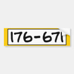 176-671 AUTOAUFKLEBER