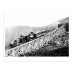 1880 Passagierzüge bei der Arbeit Postkarten