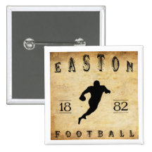 1882 Easton Pennsylvania Football Buttons