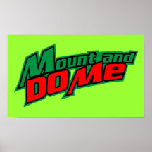 $18,95 Berg und tun mich Plakat