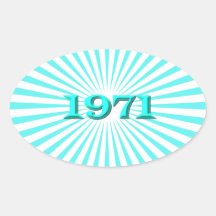 1971 STICKER