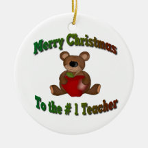 # 1 Lehrer-frohe Weihnachten Ornamente