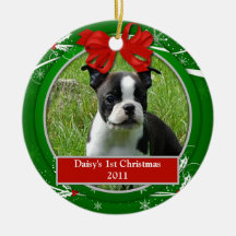 1. Verzierung des Welpen Weihnachts Weihnachtsornament