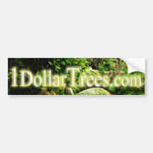 1dollartrees_bumpersticker_001 autosticker