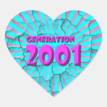 2001 STICKER