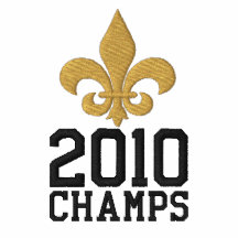2010 Champs Fleur De Lis Bestickte Polos