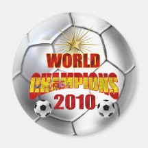 2010 Meister der Welt Spanien Kühlschrankmagnet