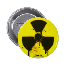 2011 die nukleare Katastrophe Anstecknadelbutton