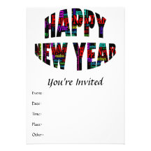 2012 guten Rutsch ins Neue Jahr-Wort-Collage Individuelle Ankündigung
