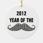 2012-jährig vom Schnurrbart Ornament