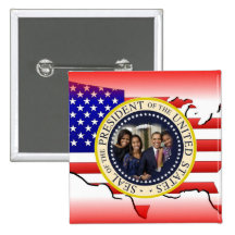2012 US Präsident Barack Obama Anstecknadel