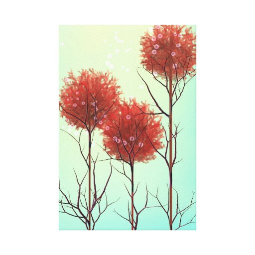 24 x 6 Surreal moderne Blumen-Leinwand Leinwanddrucke