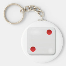 2 Dice Roll Key Chains
