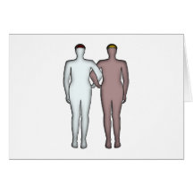 2 Männer two men Karten