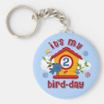 2. Vogel-Tag Keychain Schlüsselbänder