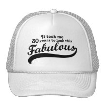 30. Geburtstag Baseball Caps