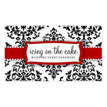 311-Icing auf dem Kuchen - KirschZuckerguss Visitenkarten Vorlage