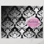 311-Pink Delish | Damast-Schimmer-Flieger Bedruckte Flyer