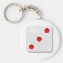 3 Dice Roll Key Chains