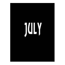 3. Juli Postkarte