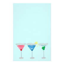 3 Martini-Briefpapier Büropapier