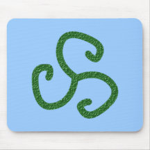 3 Spiralen spirals Mauspad