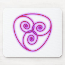 3 Spiralen spirals Mousepad