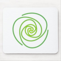 3 Spiralen spirals Mousepads