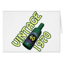 40. Geburtstag Grußkarten