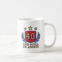 40. Geburtstag Kaffeetasse