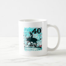 40. Geburtstag Kaffeetasse