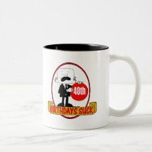 40. Geburtstags-ist zum Kotzen Geschenke Tee Haferl