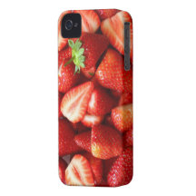 4/4S heiratet iPHONE „ERDBEEREN " iPhone 4 Etuis